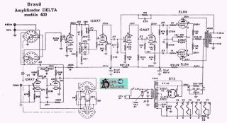 Delta 400 schematic circuit diagram