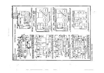 Detrola 206 schematic circuit diagram