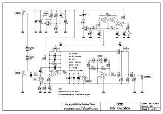 Dod 555 schematic circuit diagram