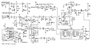 Dod flanger schematic circuit diagram
