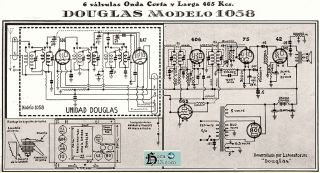 Douglas 1058 schematic circuit diagram