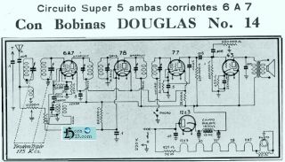 Douglas 14 schematic circuit diagram