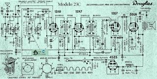 Douglas 23C schematic circuit diagram
