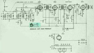 Douglas 45S schematic circuit diagram