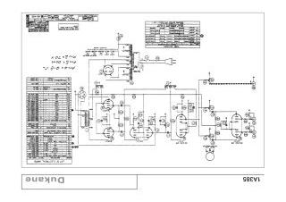 Dukane 1A385 schematic circuit diagram