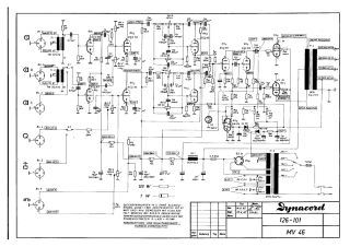 Dynacord Eminent schematic circuit diagram