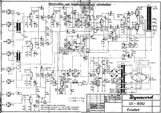 Dynacord Excellent schematic circuit diagram