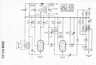 EAW AT218WKE schematic circuit diagram