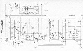 EAW AT466GWK schematic circuit diagram