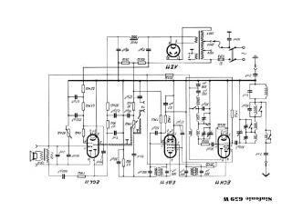 EHRA 659W schematic circuit diagram