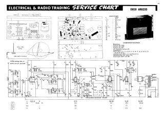 Ekco ARG233 schematic circuit diagram