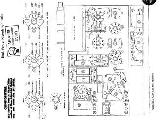 Ekco CR32 schematic circuit diagram