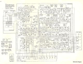 Electrophone TX550 schematic circuit diagram