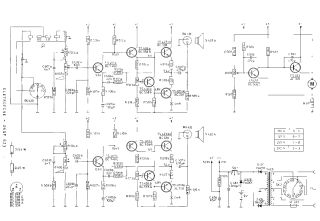 Eletrofone 6GF623 schematic circuit diagram