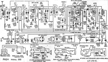 FADA Motoset schematic circuit diagram