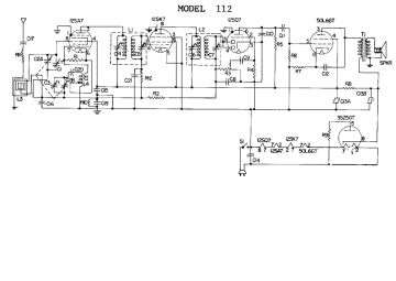 GE 112 schematic circuit diagram