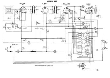 GE 140 schematic circuit diagram