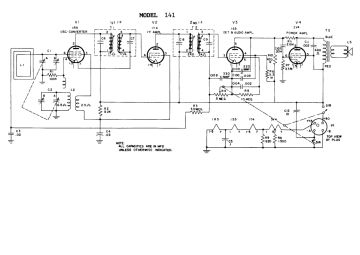 GE 141 schematic circuit diagram