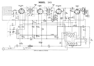 GE 145 schematic circuit diagram