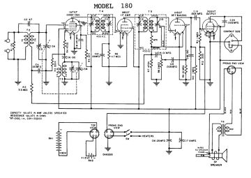 GE 180 schematic circuit diagram