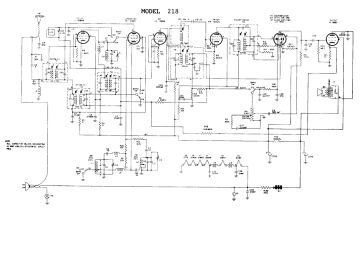 GE 218 schematic circuit diagram