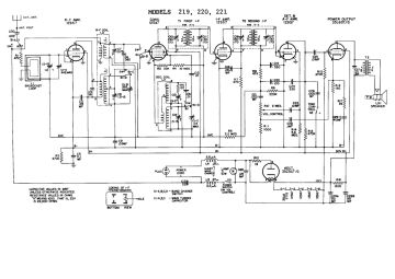GE 219 schematic circuit diagram