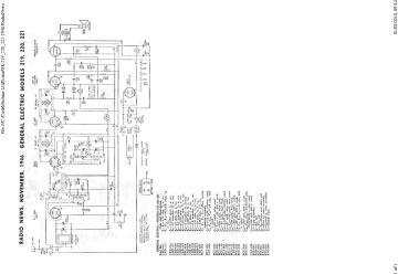 GE 219 schematic circuit diagram