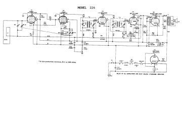 GE 226 schematic circuit diagram