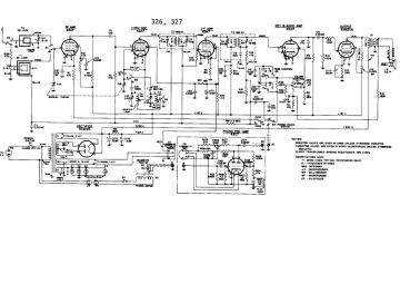 GE 326 schematic circuit diagram