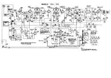 GE 354 schematic circuit diagram