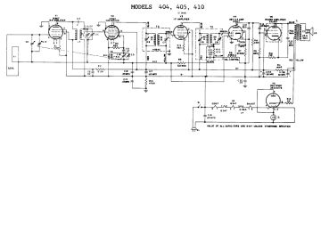 GE 405 schematic circuit diagram