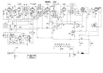 GE 408 schematic circuit diagram