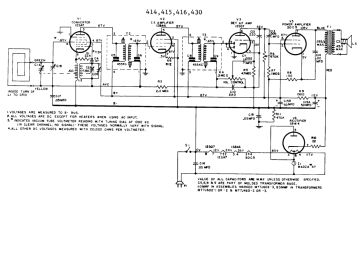 GE 415 schematic circuit diagram