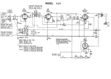 GE 419 schematic circuit diagram