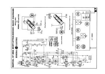 GE 423 schematic circuit diagram