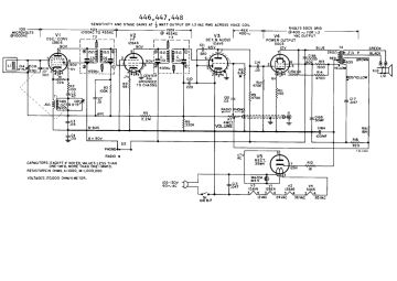 GE 446 schematic circuit diagram