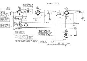 GE 453 schematic circuit diagram