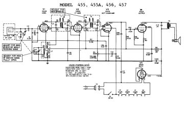GE 455A schematic circuit diagram