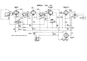 GE 500 schematic circuit diagram