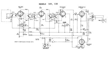 GE 530 schematic circuit diagram
