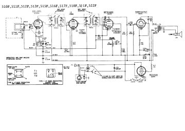 GE 511F schematic circuit diagram