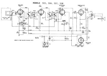 GE 515 schematic circuit diagram