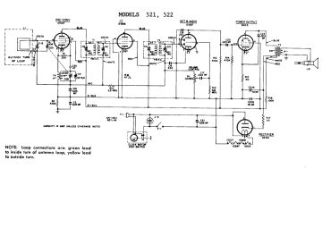 GE 522 schematic circuit diagram