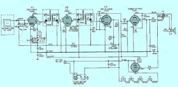 GE 542 schematic circuit diagram