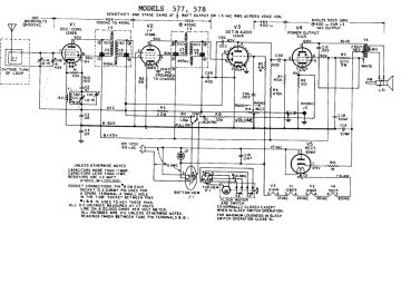 GE 578 schematic circuit diagram