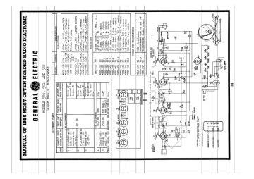 GE 582 schematic circuit diagram