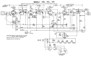 GE 582 schematic circuit diagram