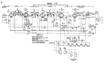 GE 590 schematic circuit diagram