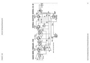 GE 60 schematic circuit diagram