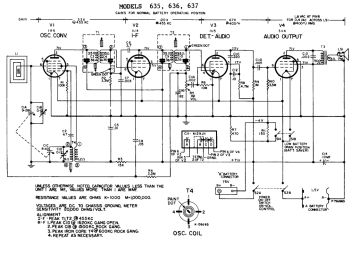 GE 636 schematic circuit diagram